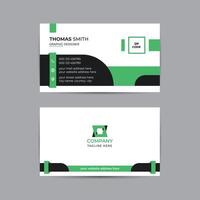 Modern and simple Corporate business card design template Layout, Double-sided creative business card vector design template. Business card for business and personal use. Vector illustration design