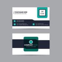 Double-sided creative Free vector simple and minimal business card template, Portrait and landscape orientation, Horizontal and vertical layout, Clean Design Business Card Layout. Vector illustration