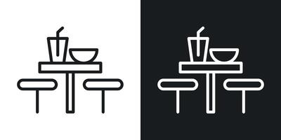 Cafeteria vector icon