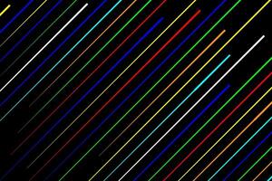 Shiny diagonal lines wallpaper with black background. vector