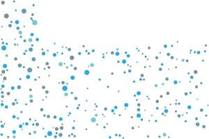 Light blue spheres shape vector pattern design for posters, banners, Blurred decorative abstract with bubbles.