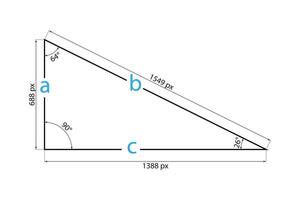 pitagórico teorema en matemáticas recursos para profesores y estudiantes. vector