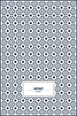 simple abstract pattern of flower shape with multiple diagonal stripe