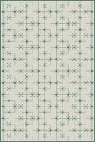 creative rectangle lines pattern with rhombus ornaments vector
