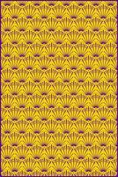 purple firework pattern with bright yellow backgrounds vector