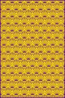 purple firework pattern with bright yellow backgrounds vector