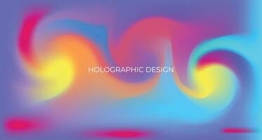 Trendy summer fluid gradient background, colorful abstract liquid 3d shapes. Futuristic design wallpaper for banner, poster, cover, flyer, presentation, advertising, landing page vector