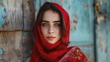 ai generado un iraní mujer foto