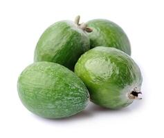 Tropical fruit feijoa. photo