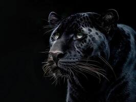 AI generated Black panter photo