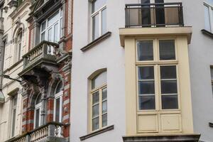 details of houses from the Belle Epoque photo