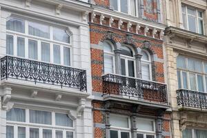 details of houses from the Belle Epoque photo