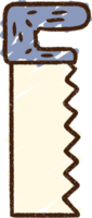 dibujo de tiza de sierra png