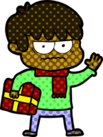 chico de dibujos animados molesto png