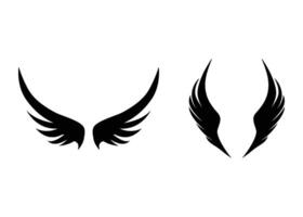 Wings icon design template isolated clipart vector