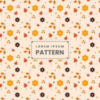 Seamless flower pattern textile prints pattern design. Vector Illustration.