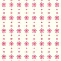 Seamless flower pattern design Template. Vector Illustration.