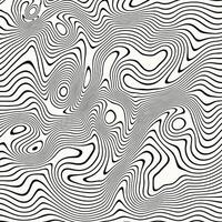 Black and white liquid texture design. Abstract vector background.