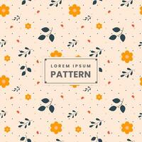 Seamless flower pattern textile prints pattern design. Vector Illustration.