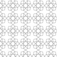 Seamless Arabic geometric pattern design . vector illustration