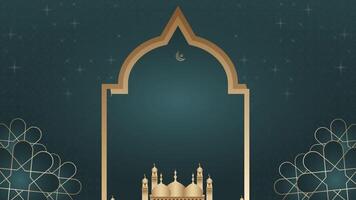 Ramadan kareem eid mubarak salutation vidéo, Ramadan kareem eid mubarak salutation vidéo animation, eid mubarak animation Contexte vidéo video