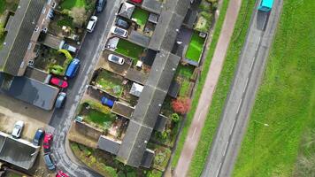 Most Beautiful High Angle Footage of Downtown and City Centre of Stevenage City of England United Kingdom. Feb 23rd, 2024 video