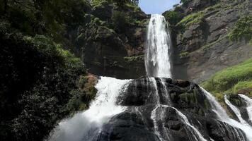 motion background nature landscape scenic cikanteh waterfall video