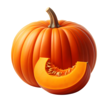 AI generated Ripe pumpkin png pumpkin isolated yellow vegetable png pumpkin png pumpkin transparent background