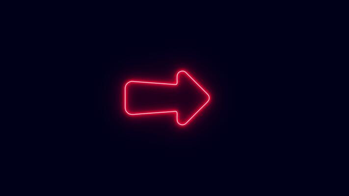 Arrow Loop Animation direction concept lorful arrow icon concept Directional arrow loop direction neon arrow line loop animation Animated download color icon. Save file from online. Interface