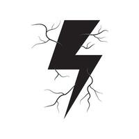 Lightning Electric Icon Vector