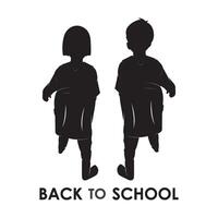 Back to School icon vector