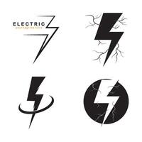 Lightning Electric Icon Vector