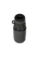 Optical monocular. Spotting scope perfect optical equipment for sport, tourism, hunting, wildlife and astronomy zooming.  Isolated on white back photo