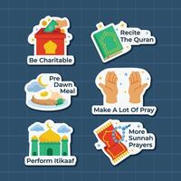 Good Deeds To Do In Ramadan vector