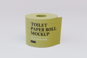 Toilette Papier rollen Attrappe, Lehrmodell, Simulation psd