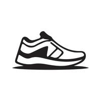 corriendo zapato icono vector arte, iconos, y gráficos