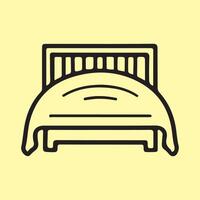 Hotel Bed Vector Art, Icons, and Graphics