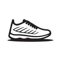 corriendo zapato icono vector arte, iconos, y gráficos