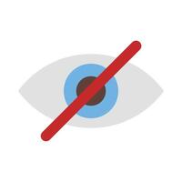 Invisible Vector Flat Icon