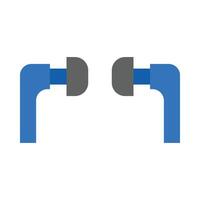 Earphone Vector Flat Icon