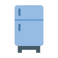 refrigerador vector plano icono
