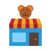 Toy Shop Vector Flat Icon