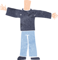 cartoon body with open arms  mix and match cartoons or add own photos png