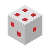 Dice Vector Flat Icon