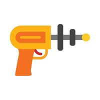 Space Gun Vector Flat Icon