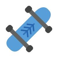 Skateboard Vector Flat Icon Design