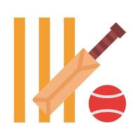 Cricket Vector Flat Icon Design