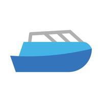 Toy Boat Vector Flat Icon