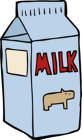 cartoon milk carton png