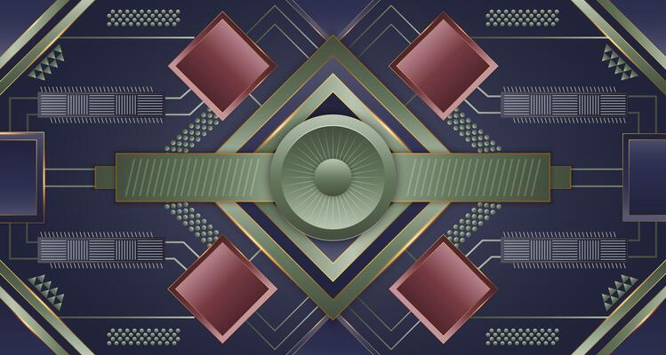 Abstract modern geometric shapes background design